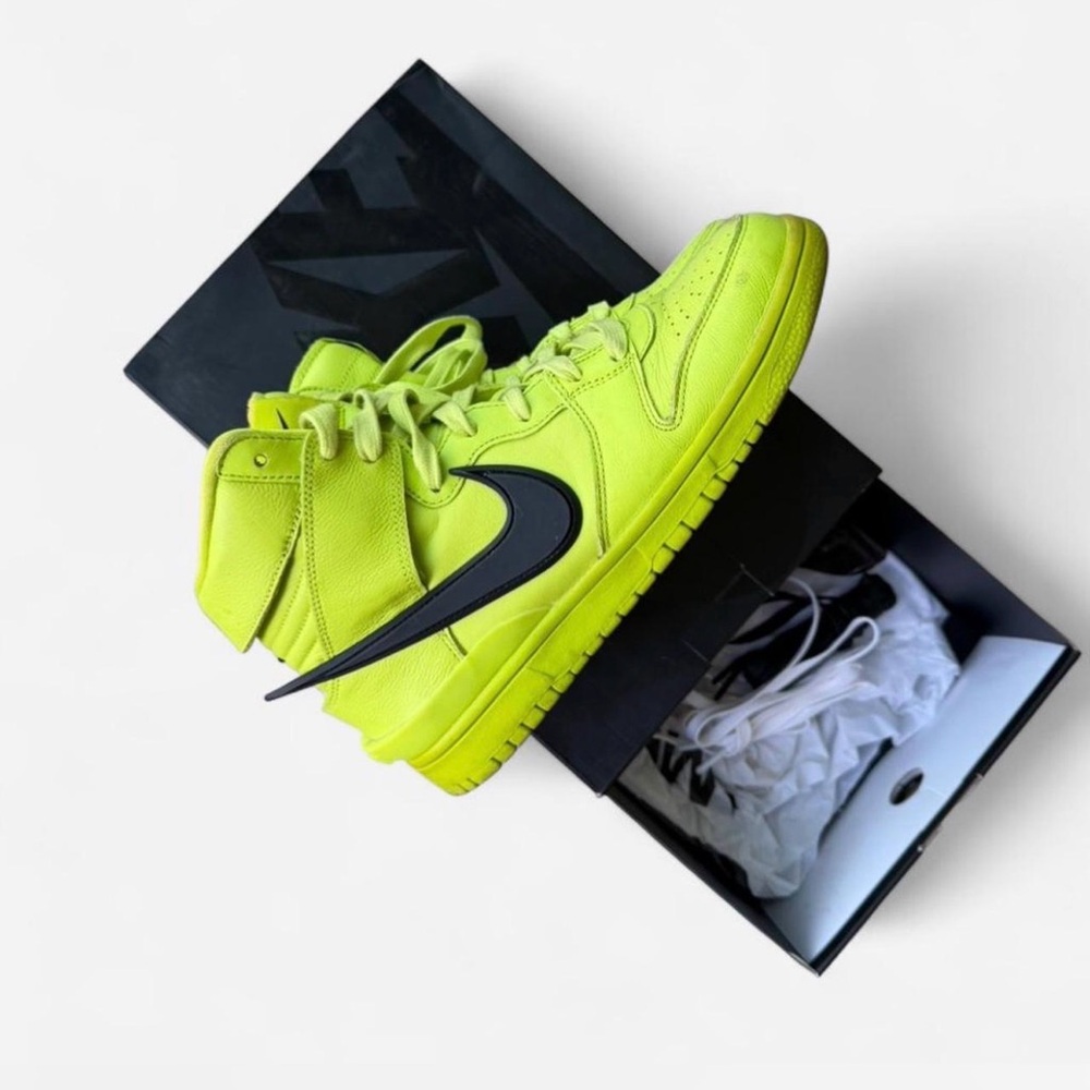 Ambush x Nike Dunk High Atomic Green men’s sneakers